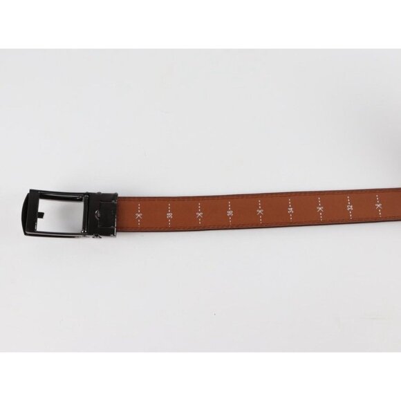 santino luciano Men’s brown belt Leather - Picture 3 of 7